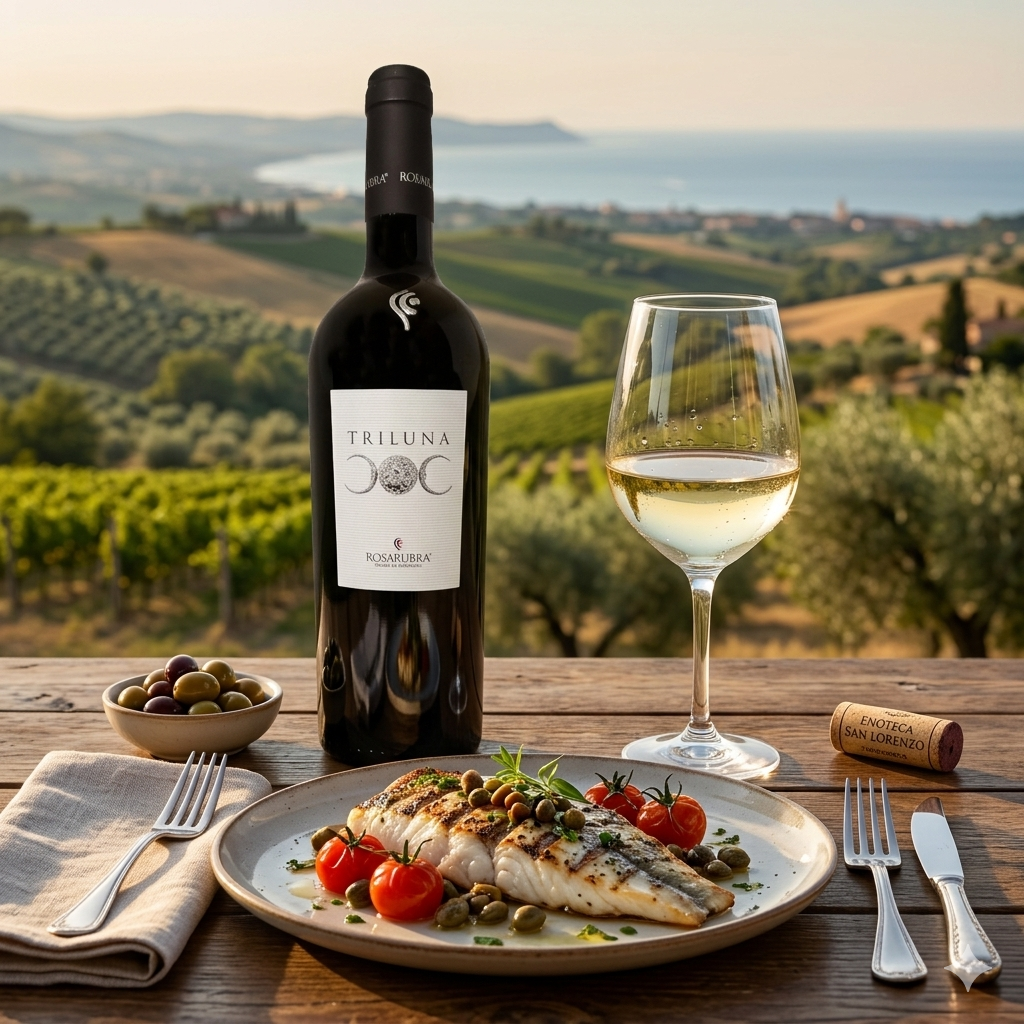 rosarubra triluna ambiente-enoteca san lorenzo riccione