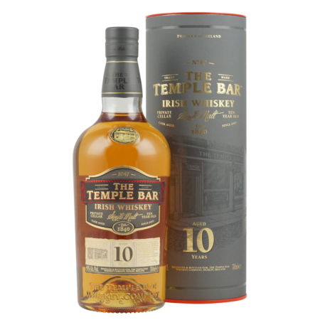 the temple bar 10 yo irish whiskey gift box-enoteca san lorenzo riccione