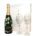 Perrier Jouet Champagne Brut Belle Epoque 2012 + 2 Set Bicchieri (Gift Box)