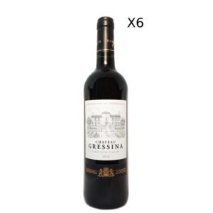Bordeaux Cuvèe Pierre Blanche 2020 - Château Gressina X6 (Cassa Legno)