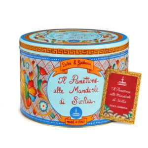 Fiasconaro Panettone alle Mandorle in Latta Linea Dolce&Gabbana