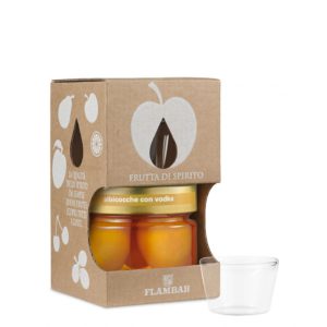 Albicocche Con Vodka - Flambar 135g (Astucciato)