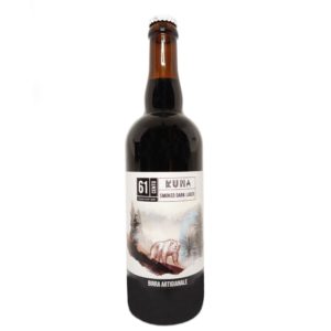61Cento Birra Artigianale Kuma Smoked Dark Lager 75cl