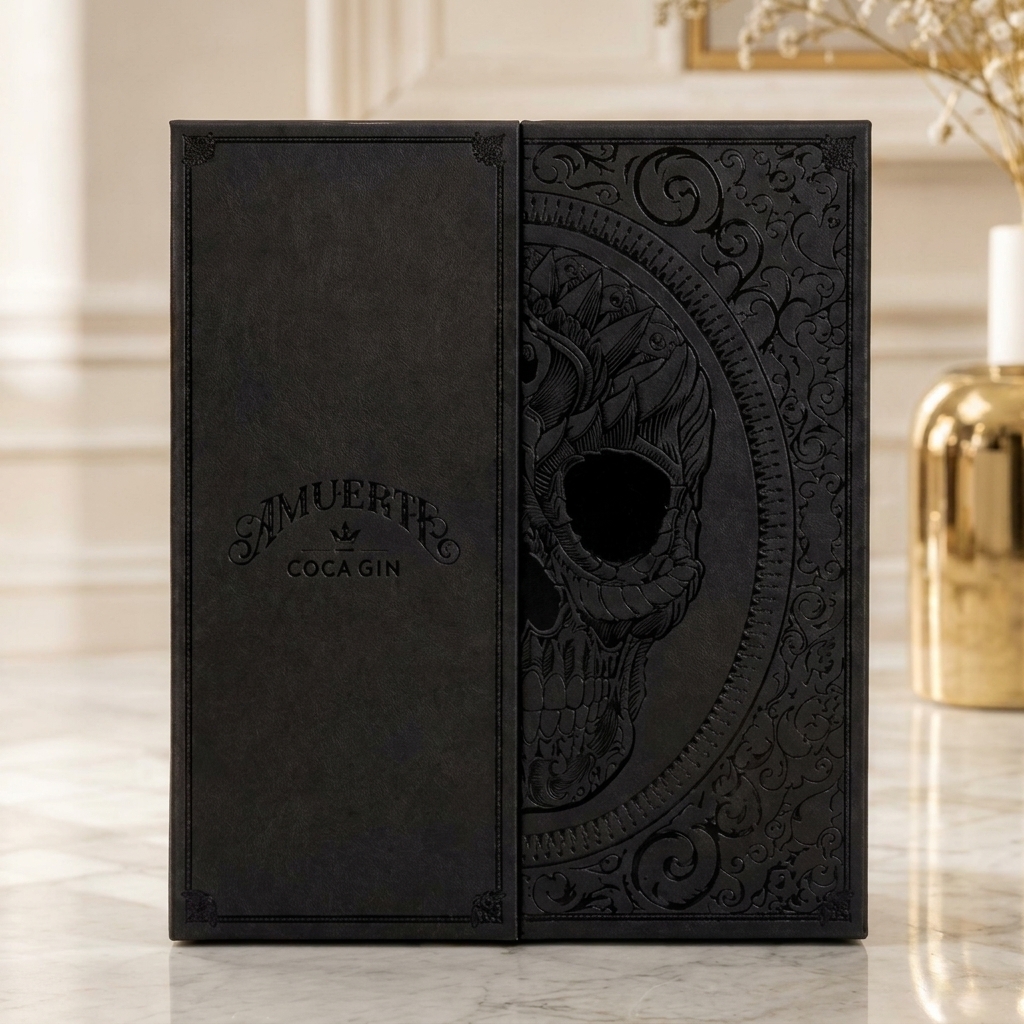 cartonbox_amuerte Amuerte Gin Carton Box con bicchieri - enoteca san lorenzo riccione
