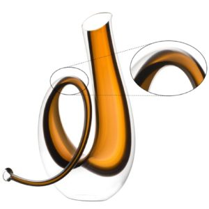 Decanter Horn Vetro Soffiato Riedel