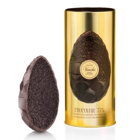 venchi uovo chocoviar 75% latta-enoteca san lorenzo riccione