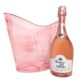 bosco del merlo prosecco rosè + cestello ghiaccio-enoteca san lorenzo riccione