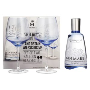 gin mare gift box 2 calici-enoteca san lorenzo riccione