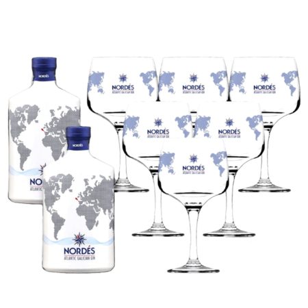 nordes gin gifti box 6 calici-enoteca san lorenzo riccione