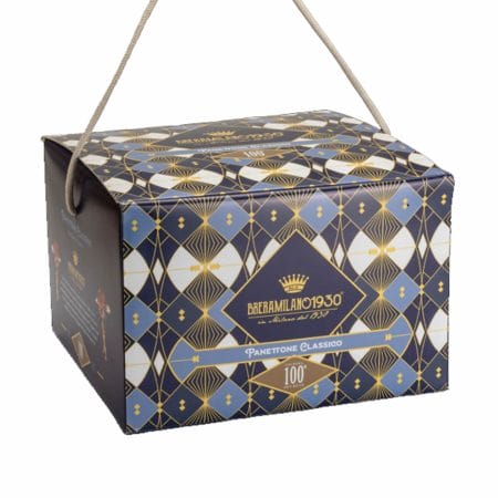 Breramilano panettone classico astucciato Art Déco-enoteca san lorenzo riccione