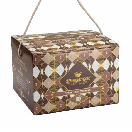 Breramilano panettone cremino astucciato Art Déco-enoteca san lorenzo riccione