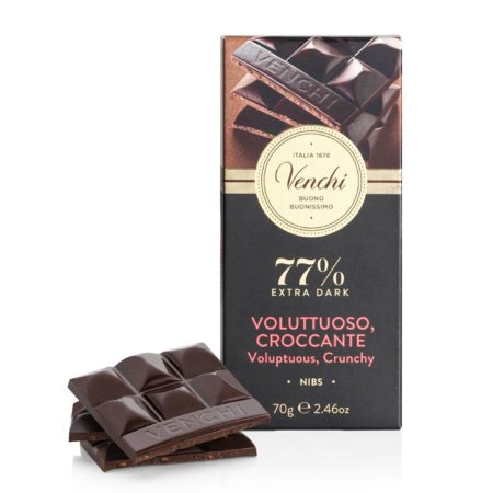 venchi voluttuoso nibs 77%-enoteca san lorenzo riccione