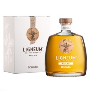 bonollo grappa riserva ligneum moscato gift box-enoteca san lorenzo riccione