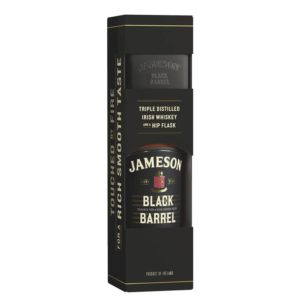 jameson black barrel irish whisky + fiaschetta