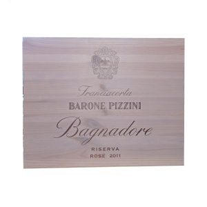 Cassetta Vuota Barone Pizzini Bagnadore Rosè 2011 3 bottiglie