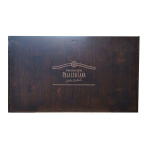 berlucchi palazzo lana cassetta legno fronte1-enoteca san lorenzo riccione