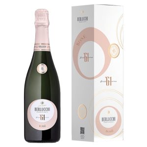 berlucchi61 rosè gift box-enoteca san lorenzo riccione