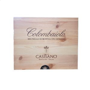 Cassetta Vuota Casisano Colombaiolo Brunello Riserva 6 bottiglie
