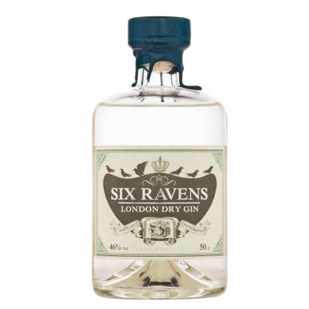 six raven london dry gin-enoteca san lorenzo riccione