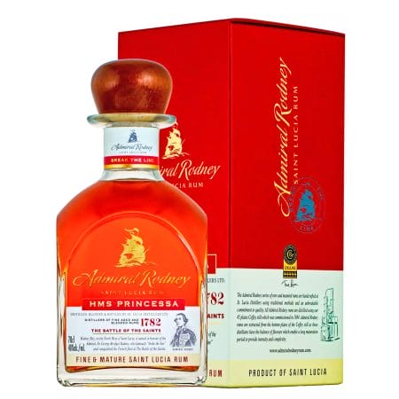 admiral rodney saint lucia rum princessa gift box-enoteca san lorenzo riccione