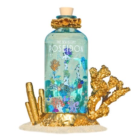 poseidon gin con lampada-enoteca san lorenzo riccione