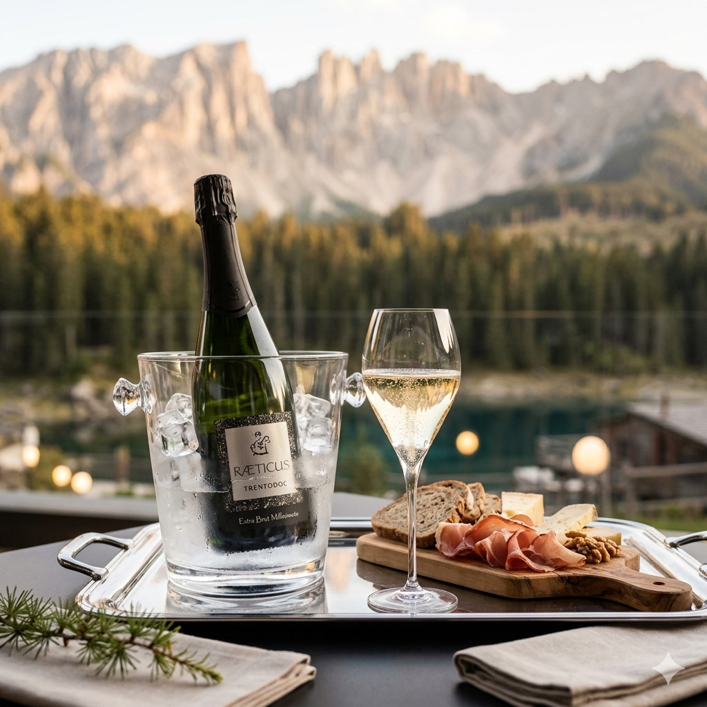 raeticus extra brut ambiente-enoteca san lorenzo riccione