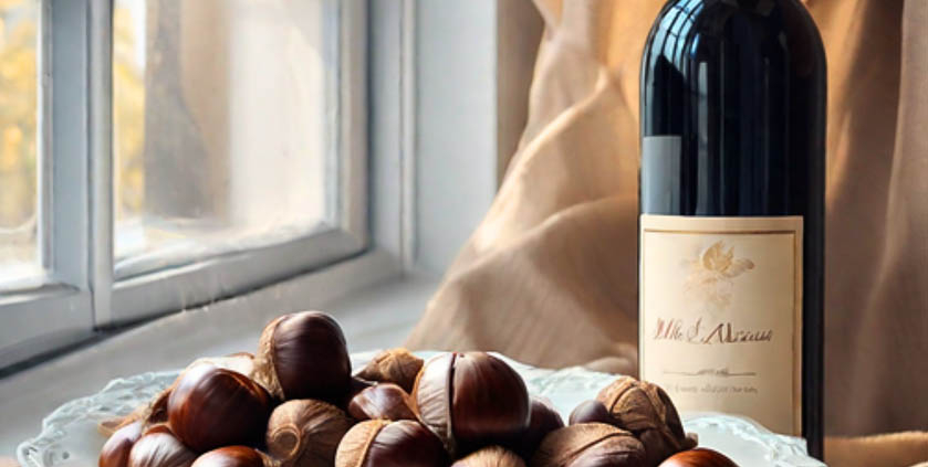 vino e castagne