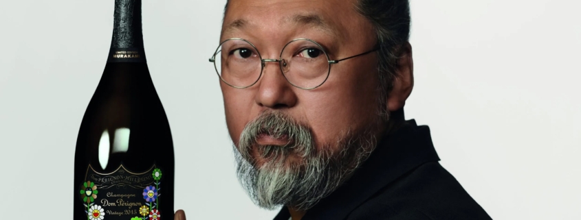 Champagne Dom Pérignon x Murakami confezione artistica