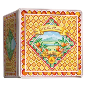 fiasconaro panettone in latta d&g al mandarino-enoteca san lorenzo riccione
