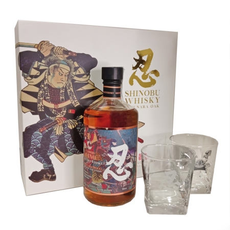 shinobu whisky + calici gif box-enoteca san lorenzo riccione