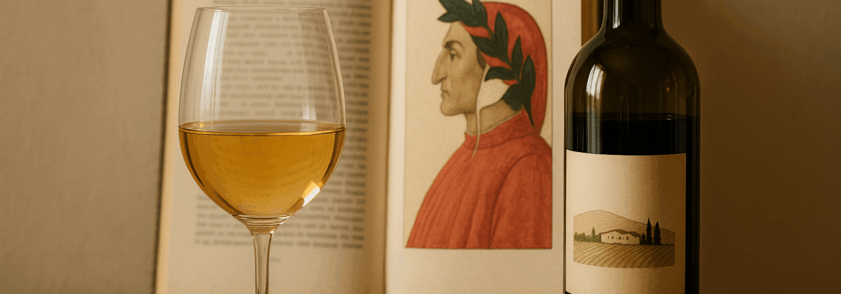 vino e arte, Dante Albana di Romagna Bertinoro