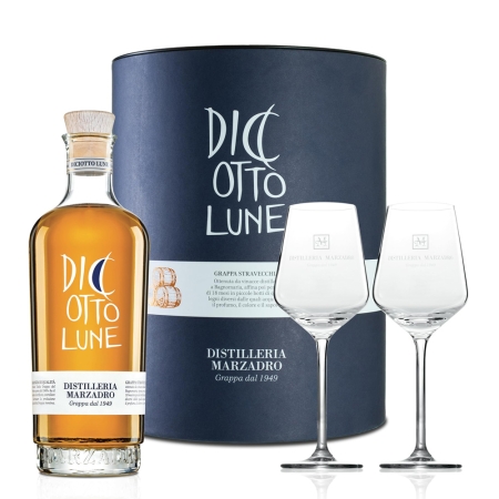 marzadro diciotto lune calici gift box-enoteca san lorenzo riccione