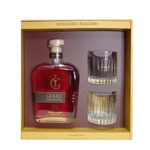 marzadro gaiare chardonnay cristallo gift box-enoteca san lorenzo riccione