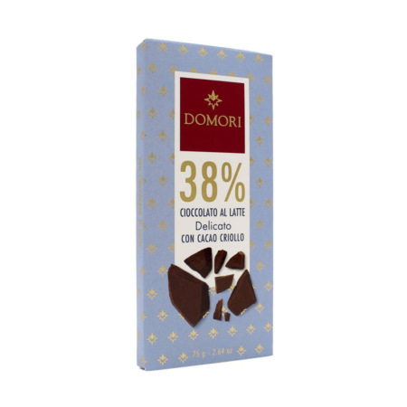domori cioccolato al latte 38% delicato-enoteca san lorenzo riccione