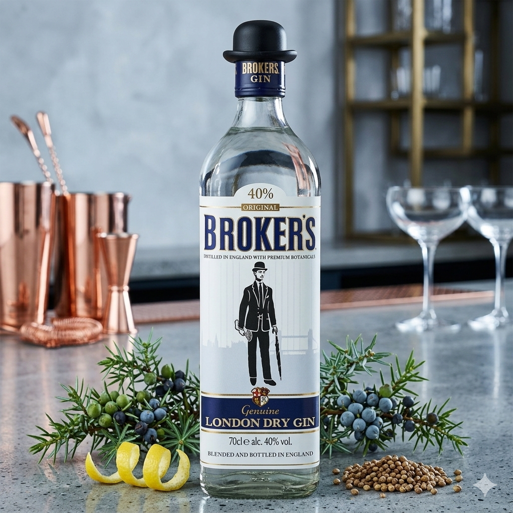 broker's london dry gin ambiente-enoteca san lorenzo riccione