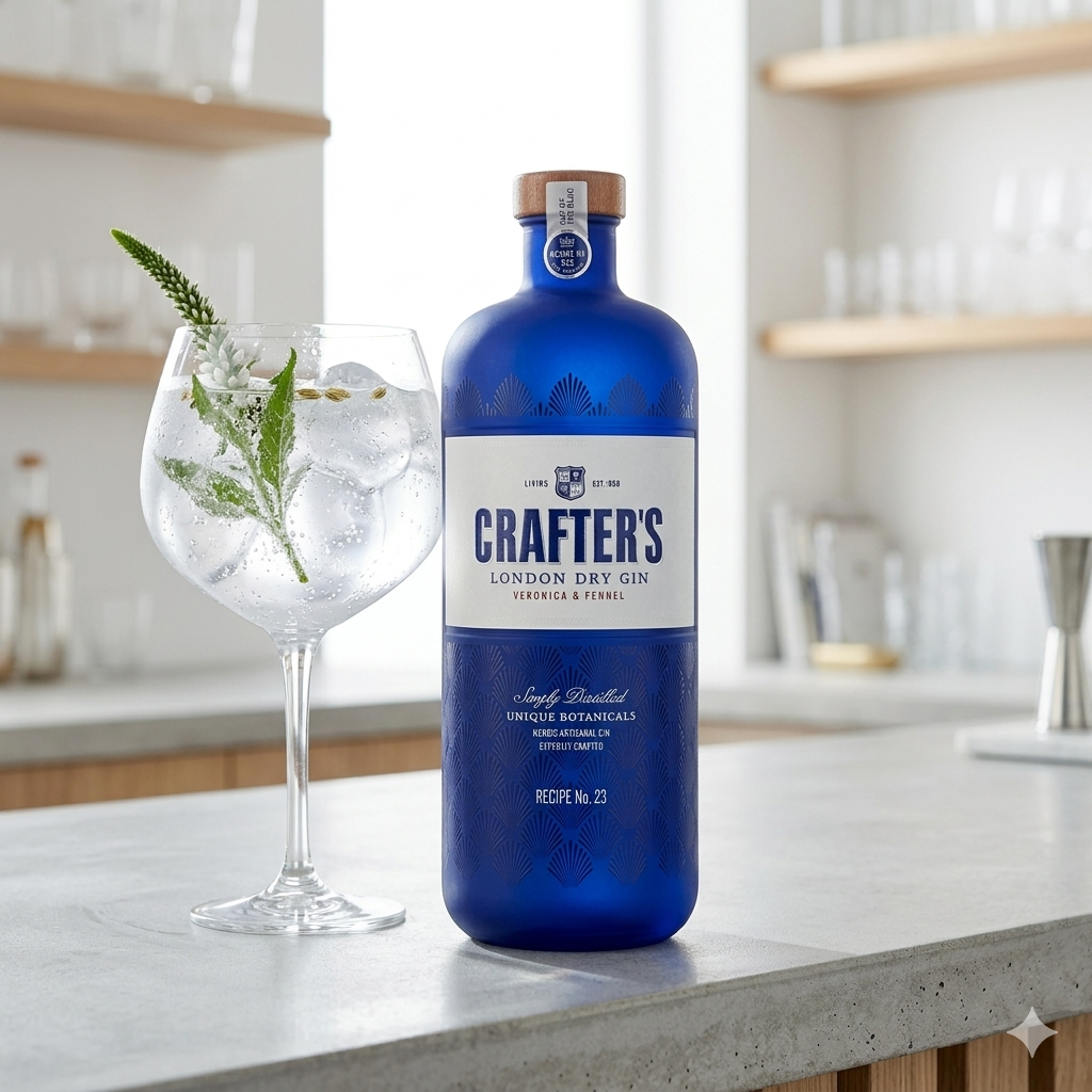 crafter's london dry gin ambiente-enoteca san lorenzo riccione