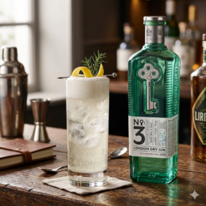 Gin Fizz Cocktail