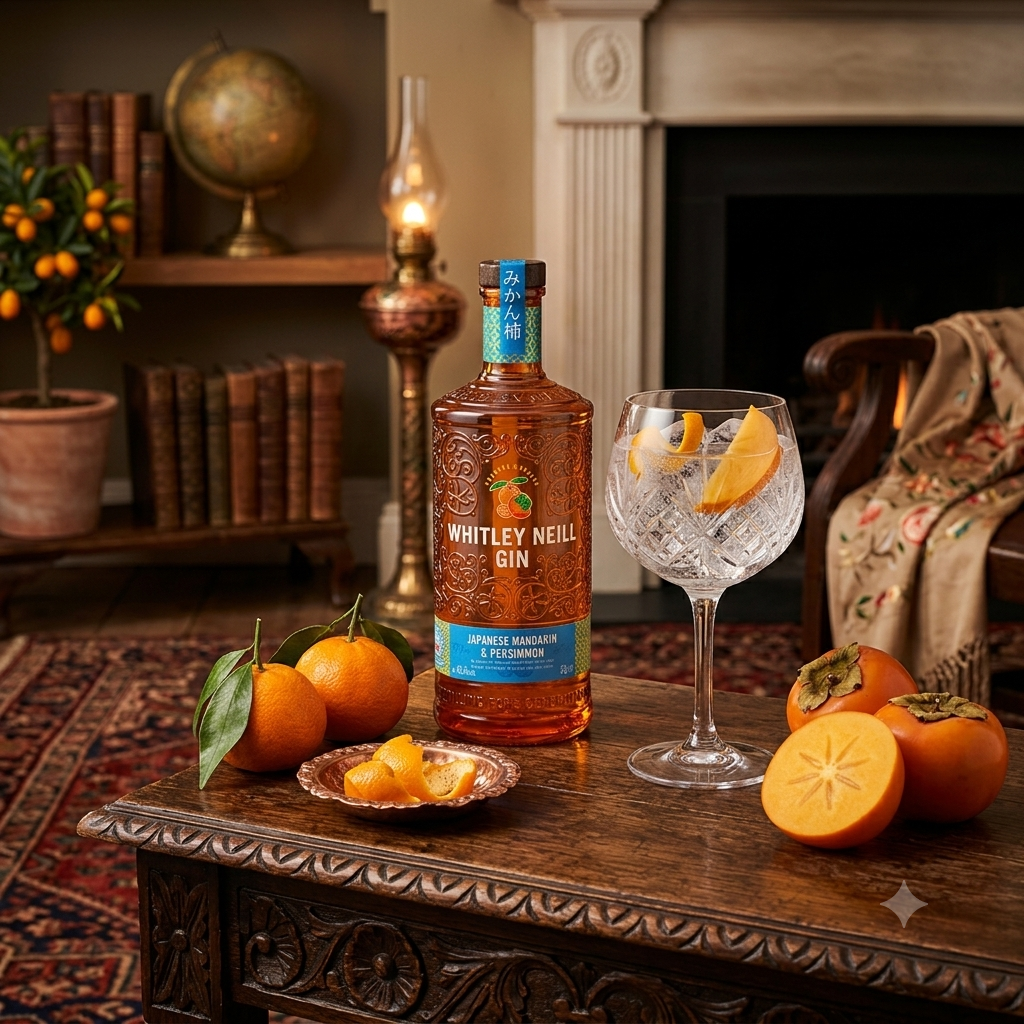 Whitley Neill Mandarin & Persimmon Gin 70cl - immagine 2