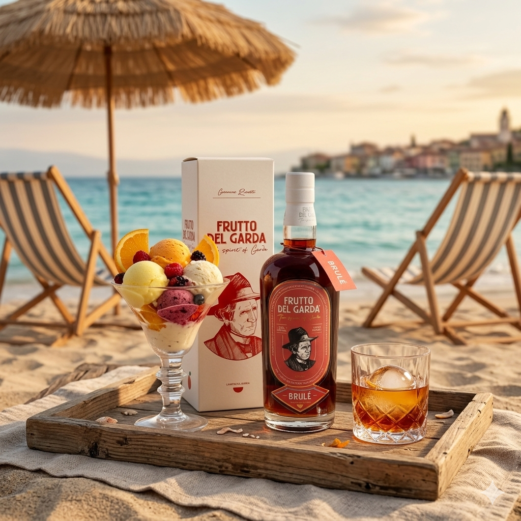 Frutto Del Garda Liquore Brulè 70cl (Astucciato) - immagine 2