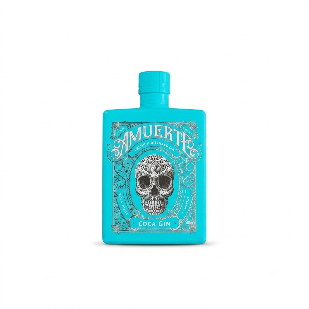 Amuerte Coca Gin Light Blue Edition Mignon 5 cl