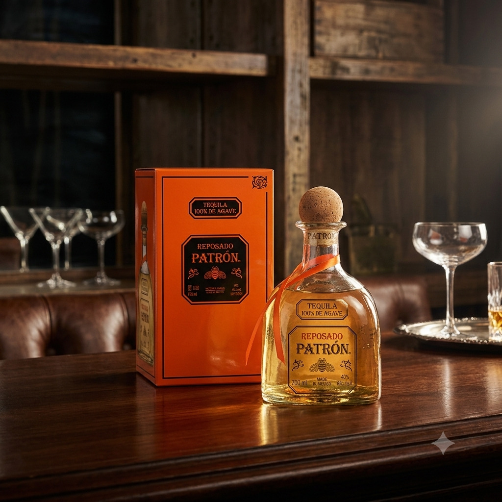 Tequila Patrón Reposado 70 cl 100% Agave