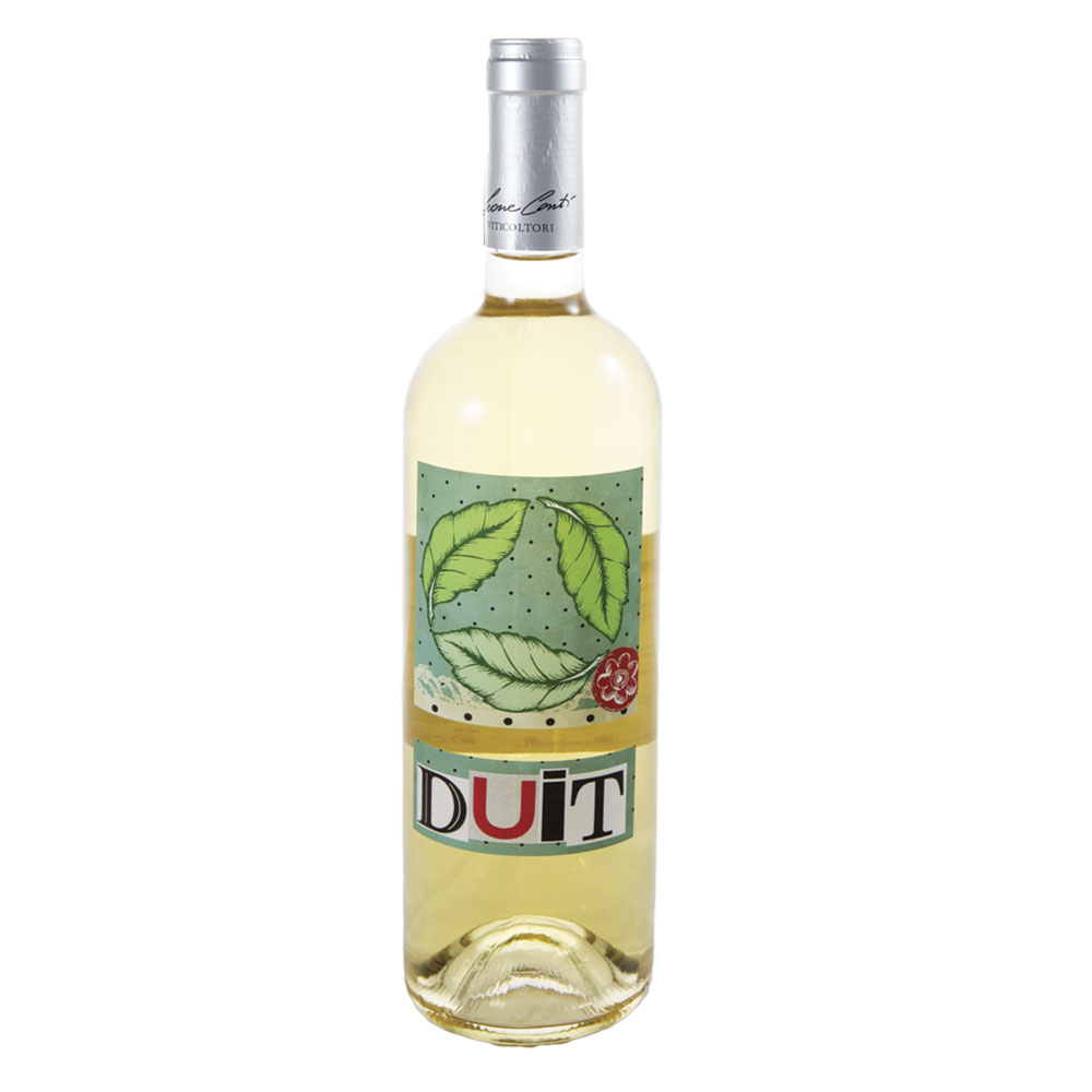 Conti_DUit Leone Conti Duit Ravenna Trebbiano IGT Vino Biologico - enoteca san lorenzo riccione