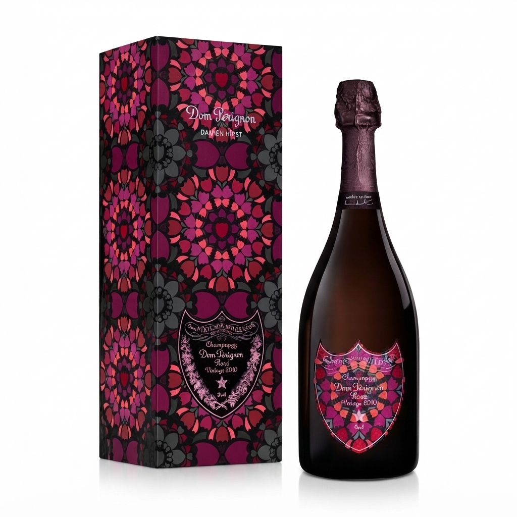 domperignon_rose_damienhirst Dom Pérignon Champagne Rosè Brut Vintage 2018 Damien Hirst Edition- enoteca san lorenzo riccione