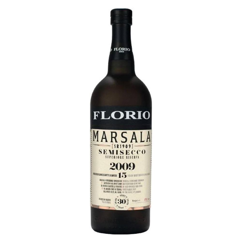 Marsala Semisecco 2009 Florio Marsala Semisecco Superiore Riserva 2009 - enoteca san lorenzo riccione