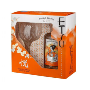 Etsu Gin Double Orange Gift Box con calice - Enoteca San Lorenzo Riccione