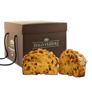 Italo Vezzoli Panettone al Cioccolato in Scatola 1kg - enoteca san lorenzo riccione